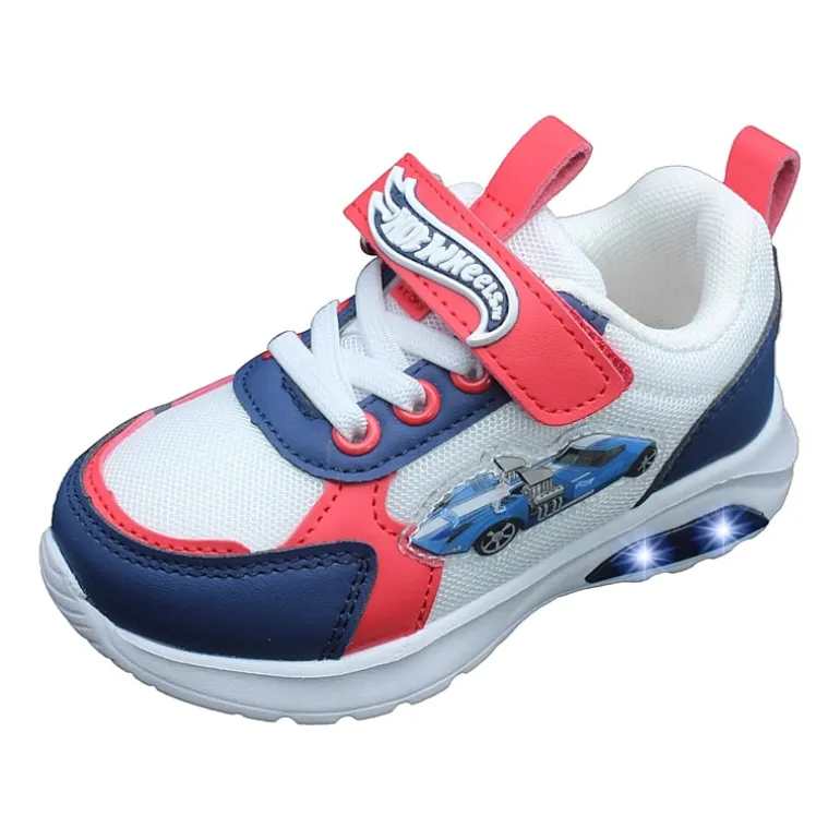 Hot Wheels Boys Light-Up Sneakers