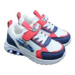 Hot Wheels Boys Light-Up Sneakers