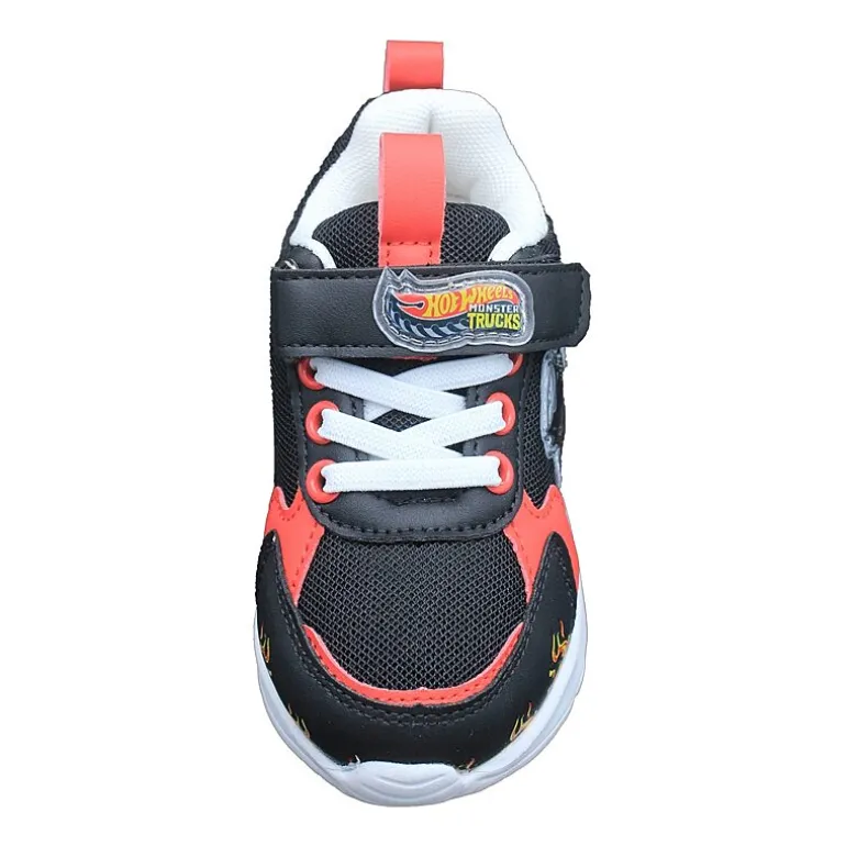 Hot Wheels Monster Trucks Toddler Boys' Light-Up 9 Toddler Boys Hot Wheels Sneakers