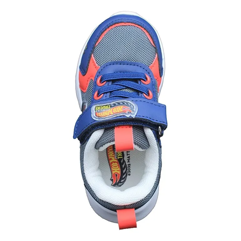 Hot Wheels Monster Trucks Toddler Boys' Light-Up 9 Toddler Boys Hot Wheels Sneakers