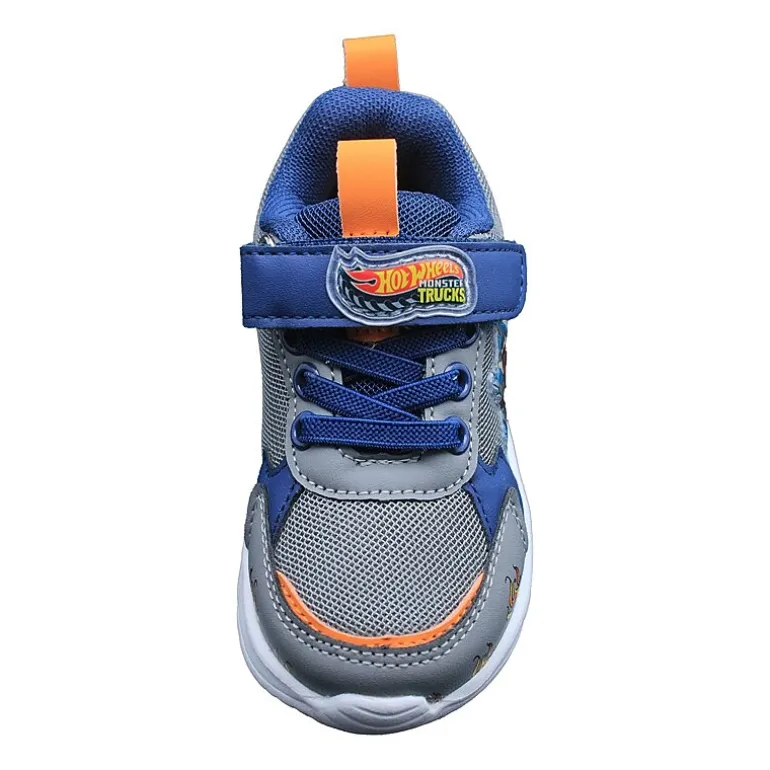 Hot Wheels Monster Trucks Toddler Boys' Light-Up 9 Toddler Boys Hot Wheels Sneakers