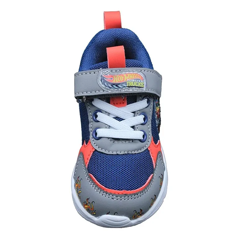 Hot Wheels Monster Trucks Toddler Boys' Light-Up 9 Toddler Boys Hot Wheels Sneakers