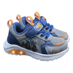 Hot Wheels Monster Trucks Toddler Boys' Light-Up 9 Toddler Boys Hot Wheels Sneakers