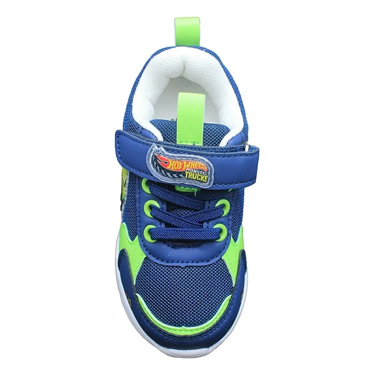 Hot Wheels Monster Trucks Toddler Boys' Light-Up 9 Toddler Boys Hot Wheels Sneakers