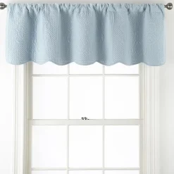 Hudson & Main Audrey Rod Pocket Scallop Valance
