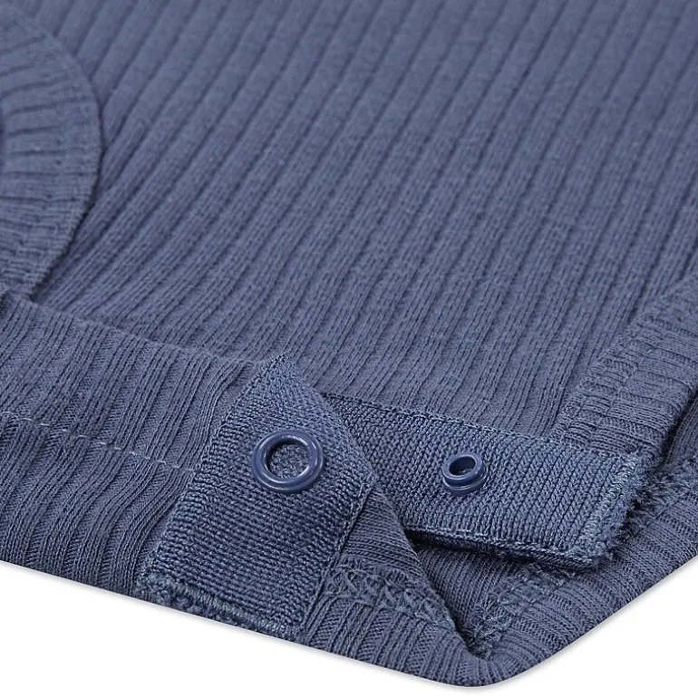 Huggies Baby Boys Crew Neck Long Sleeve Rib Knit 2-pc. Bodysuit