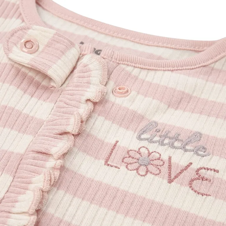 Huggies Baby Girls Striped Sleep and Play