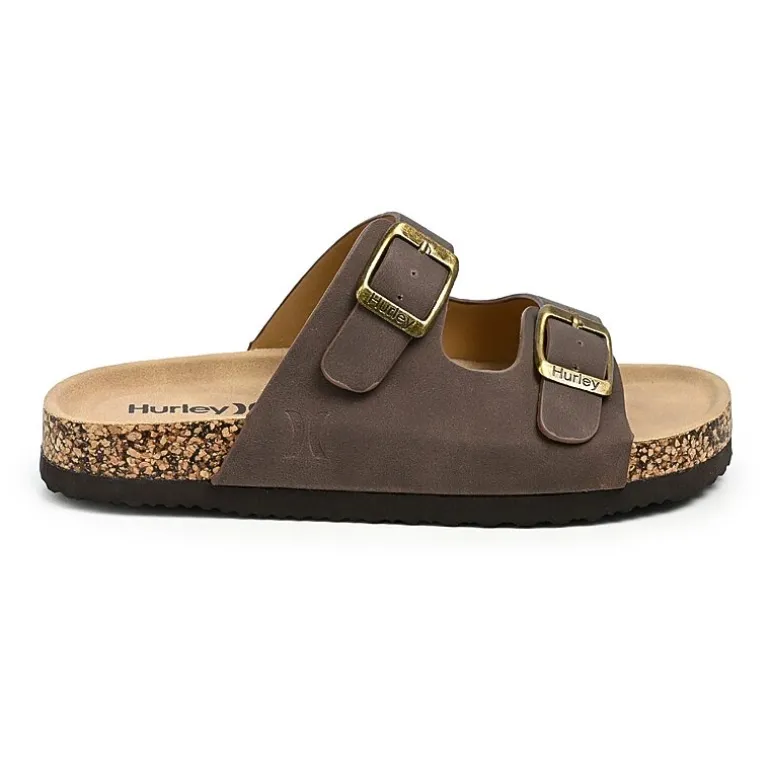 Hurley Jameer Little & Big Kid Unisex Footbed Sandals