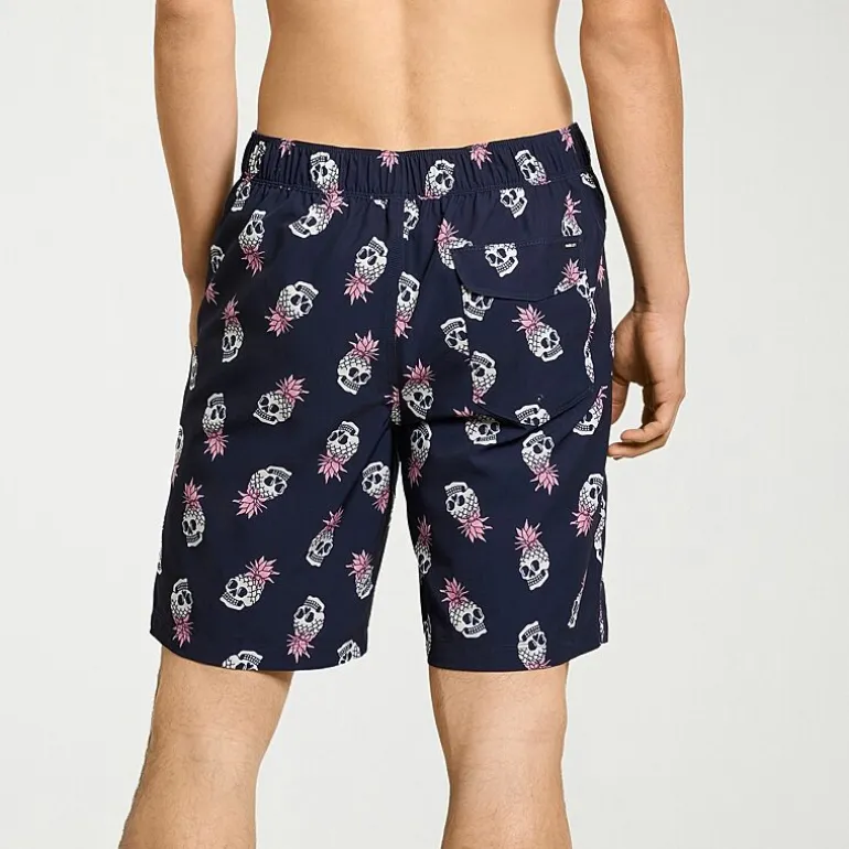 Hurley Mens Drawstring Waist 9 1/2" Ombre Swim Trunks