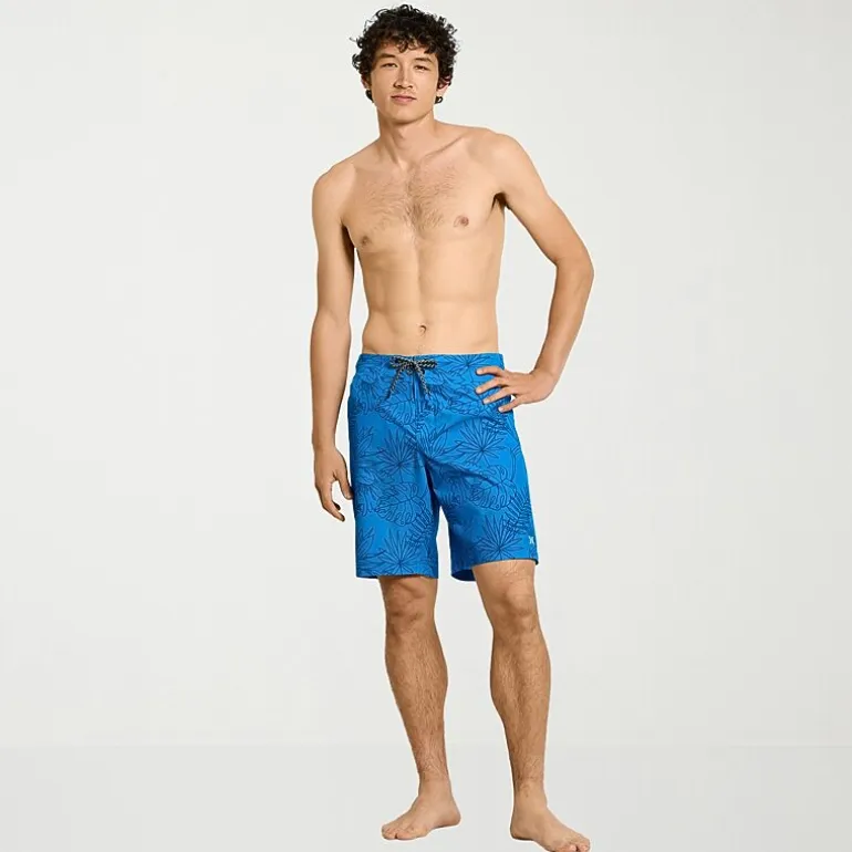 Hurley Mens Drawstring Waist 9 1/2" Ombre Swim Trunks