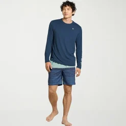 Hurley Mens Long Sleeve Swim Shirt