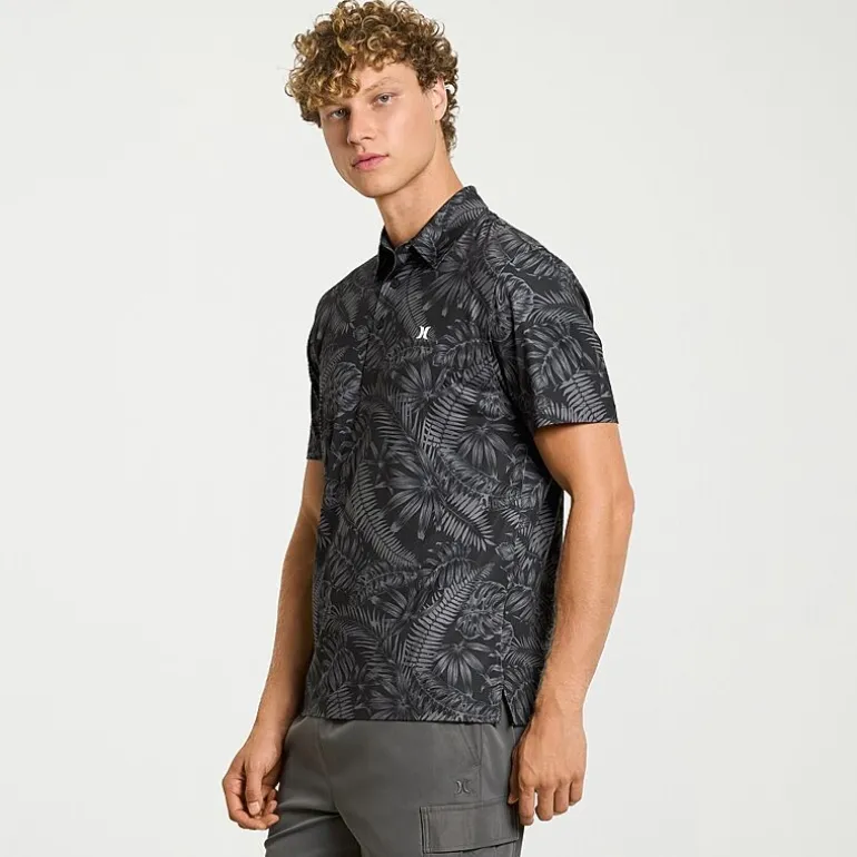 Hurley Mens Regular Fit Short Sleeve Polo Shirt