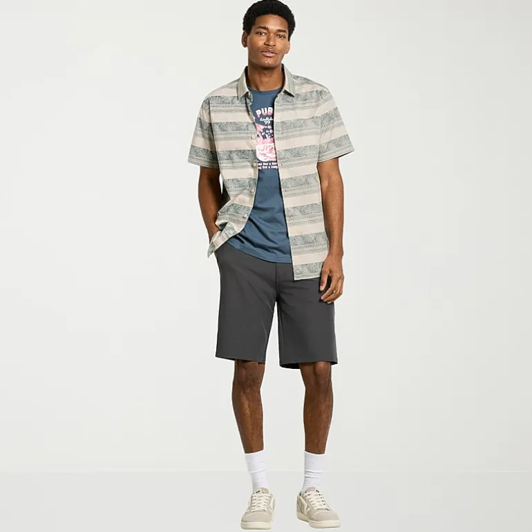 Hurley Mens 9 1/2" Stretch Fabric Chino Short