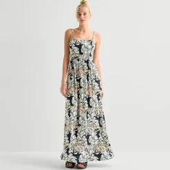 Hurley Womens Juniors Sleeveless Sundress