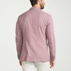 IBIZA AZURE Mens Plaid Slim Fit Sport Coat