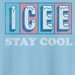 Icee Mens Crew Neck Short Sleeve Regular Fit Graphic T-Shirt