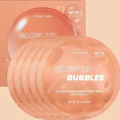 I Dew Care Glow Up Bubbles Brightening Face Mask