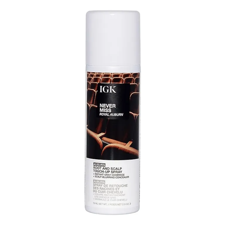 IGK Never Miss Root Spray Hair Color 2 oz.