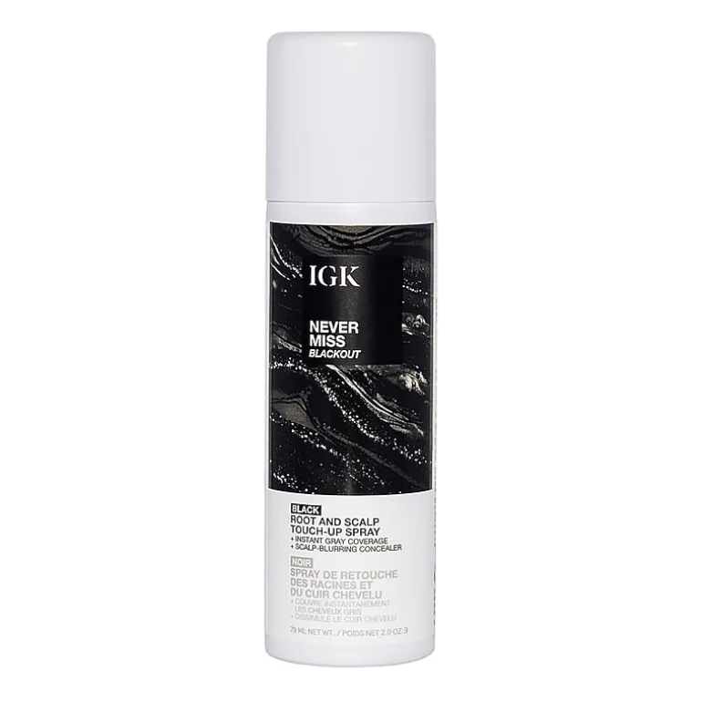IGK Never Miss Root Spray Hair Color 2 oz.