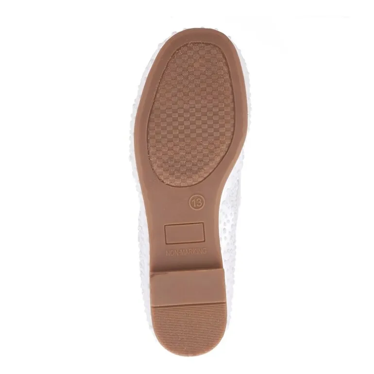 I. Miller Chyvone Big Kid Girls Round Closed Toe Ballet Flats