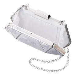 I. Miller Crown Embellished Evening Bag
