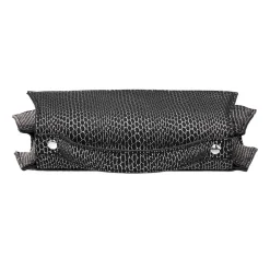 I. Miller Drake Metallic Printed Snake Evening Bag