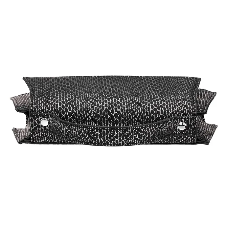 I. Miller Drake Metallic Printed Snake Evening Bag