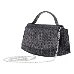 I. Miller Drake Metallic Printed Snake Evening Bag