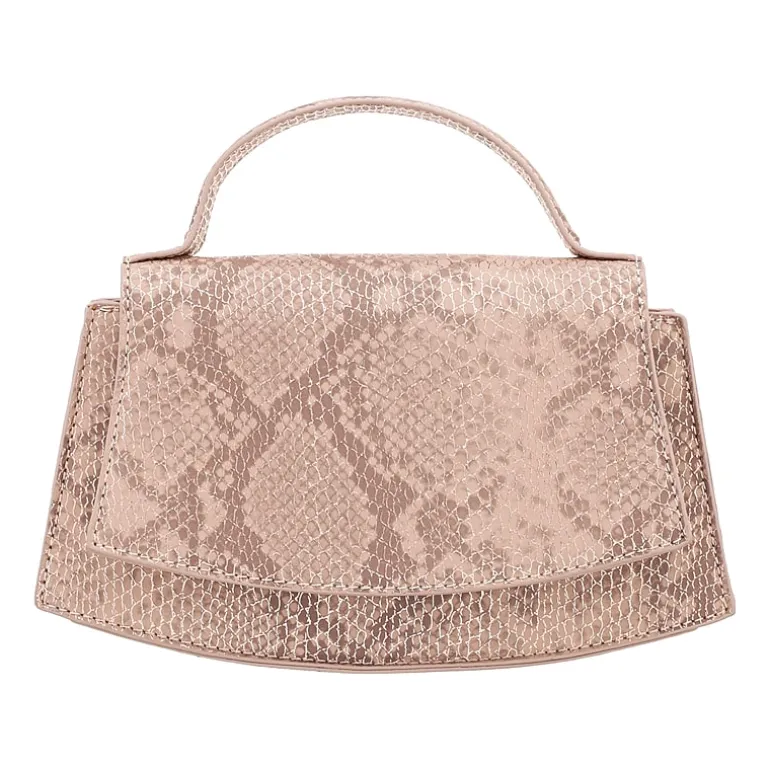 I. Miller Drake Metallic Printed Snake Evening Bag
