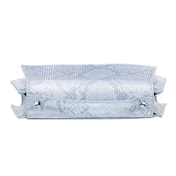 I. Miller Drake Metallic Printed Snake Evening Bag