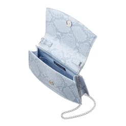 I. Miller Drake Metallic Printed Snake Evening Bag