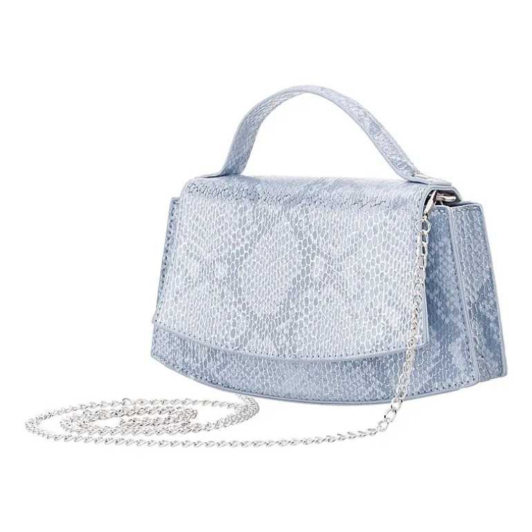 I. Miller Drake Metallic Printed Snake Evening Bag