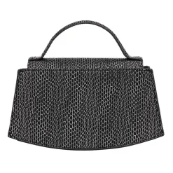I. Miller Drake Metallic Printed Snake Evening Bag