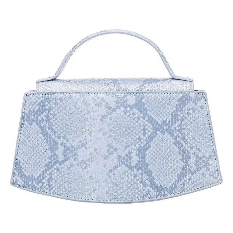 I. Miller Drake Metallic Printed Snake Evening Bag