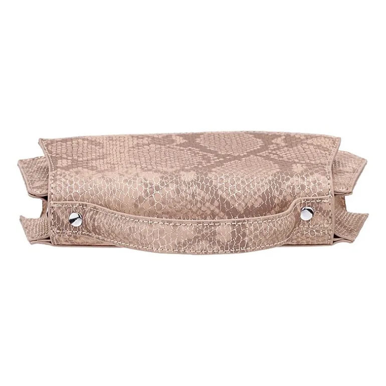 I. Miller Drake Metallic Printed Snake Evening Bag