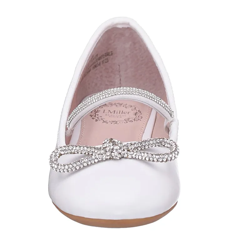 I. Miller Jaritza Little & Big Kid Girls Round Closed Toe Ballet Flats