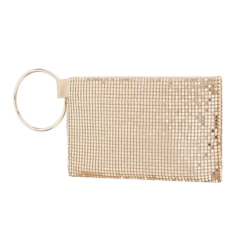I. Miller Lamarr Mesh Pouch Evening Bag