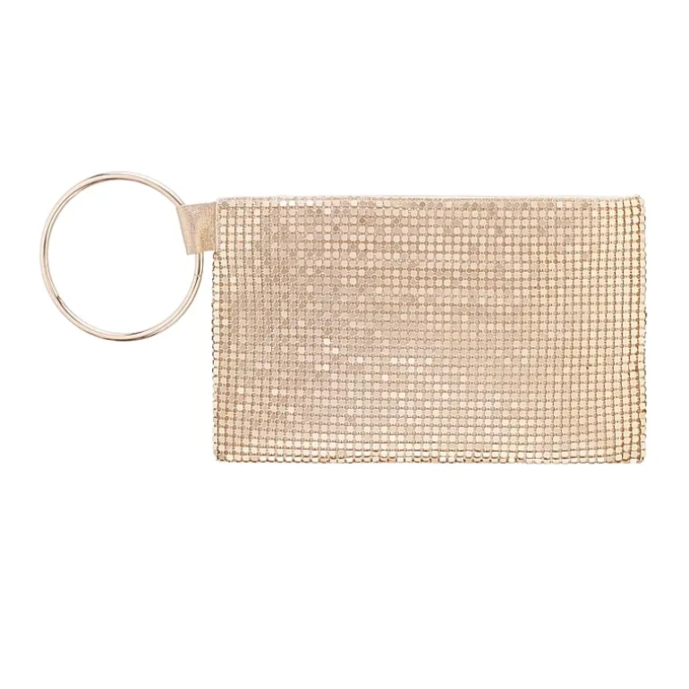 I. Miller Lamarr Mesh Pouch Evening Bag
