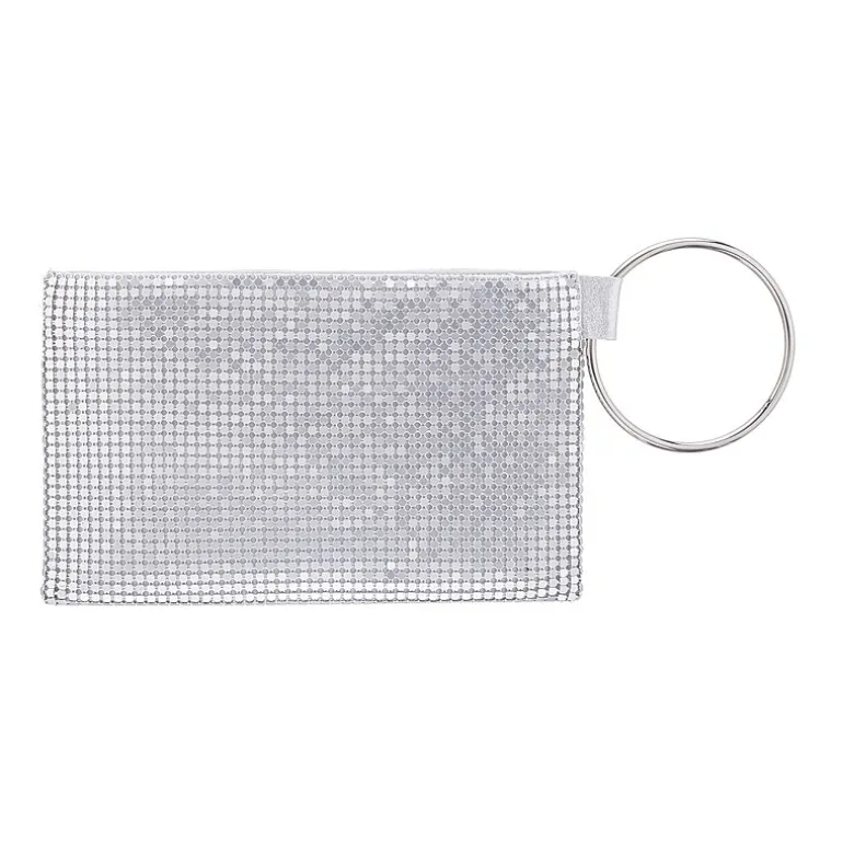 I. Miller Lamarr Mesh Pouch Evening Bag