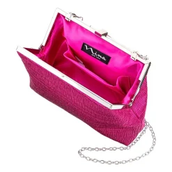 I. Miller Nilly Pleated Frame Evening Bag