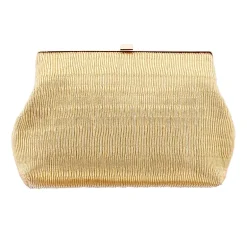 I. Miller Nilly Pleated Frame Evening Bag