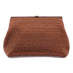 I. Miller Nilly Pleated Frame Evening Bag