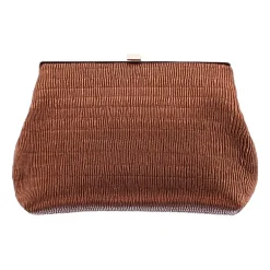 I. Miller Nilly Pleated Frame Evening Bag