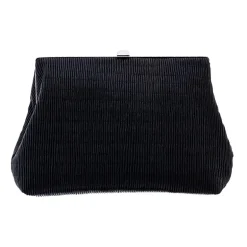 I. Miller Nilly Pleated Frame Evening Bag