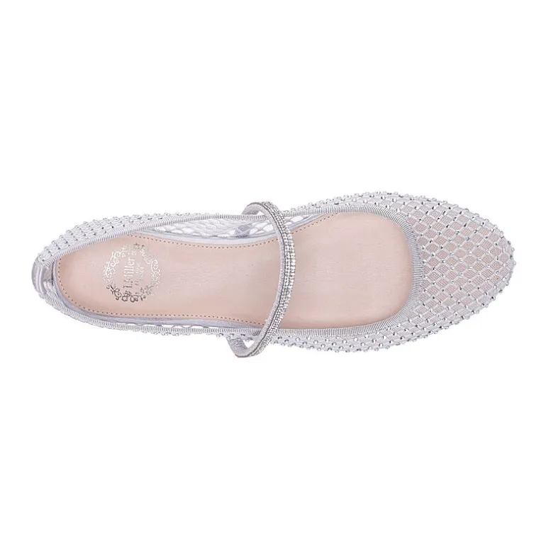 I. Miller Polley Womens Round Closed Toe Ballet Flats