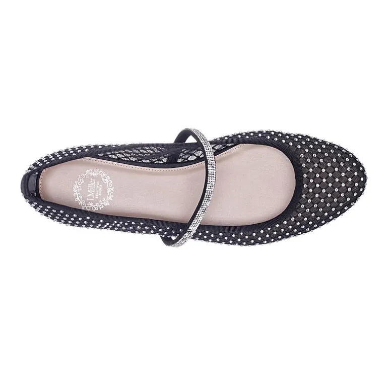 I. Miller Polley Womens Round Closed Toe Ballet Flats