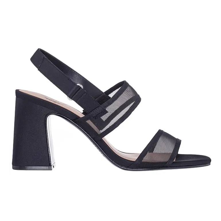 I. Miller Quana Womens Square Open Toe Block Heel Pumps