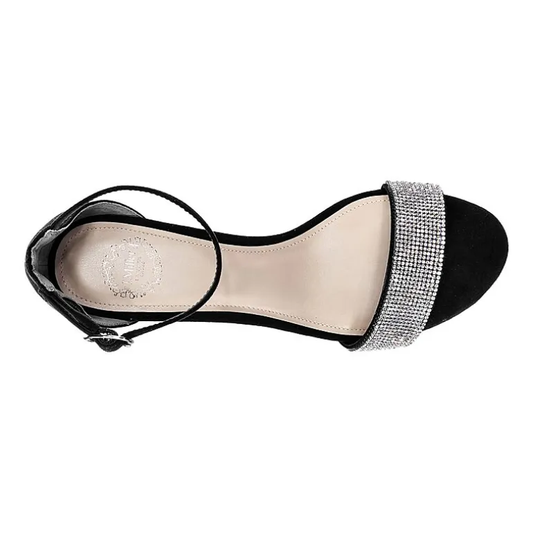 I. Miller Shoes Womens Emely Buckle Open Toe Block Heel Pumps