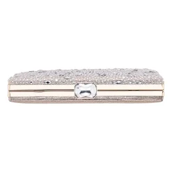 I. Miller Villie Crystal Pattern Minaudiere Evening Bag