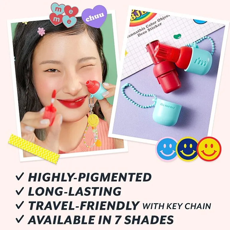 I'm meme Color Key Ring Water Gel Lip Tint